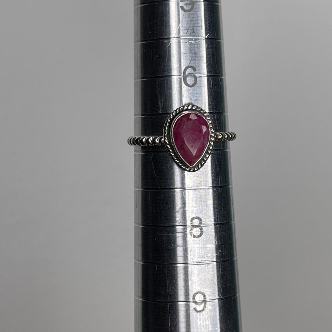 Women's Ring - Pink/Silver – Solid sterling silve… - image 5