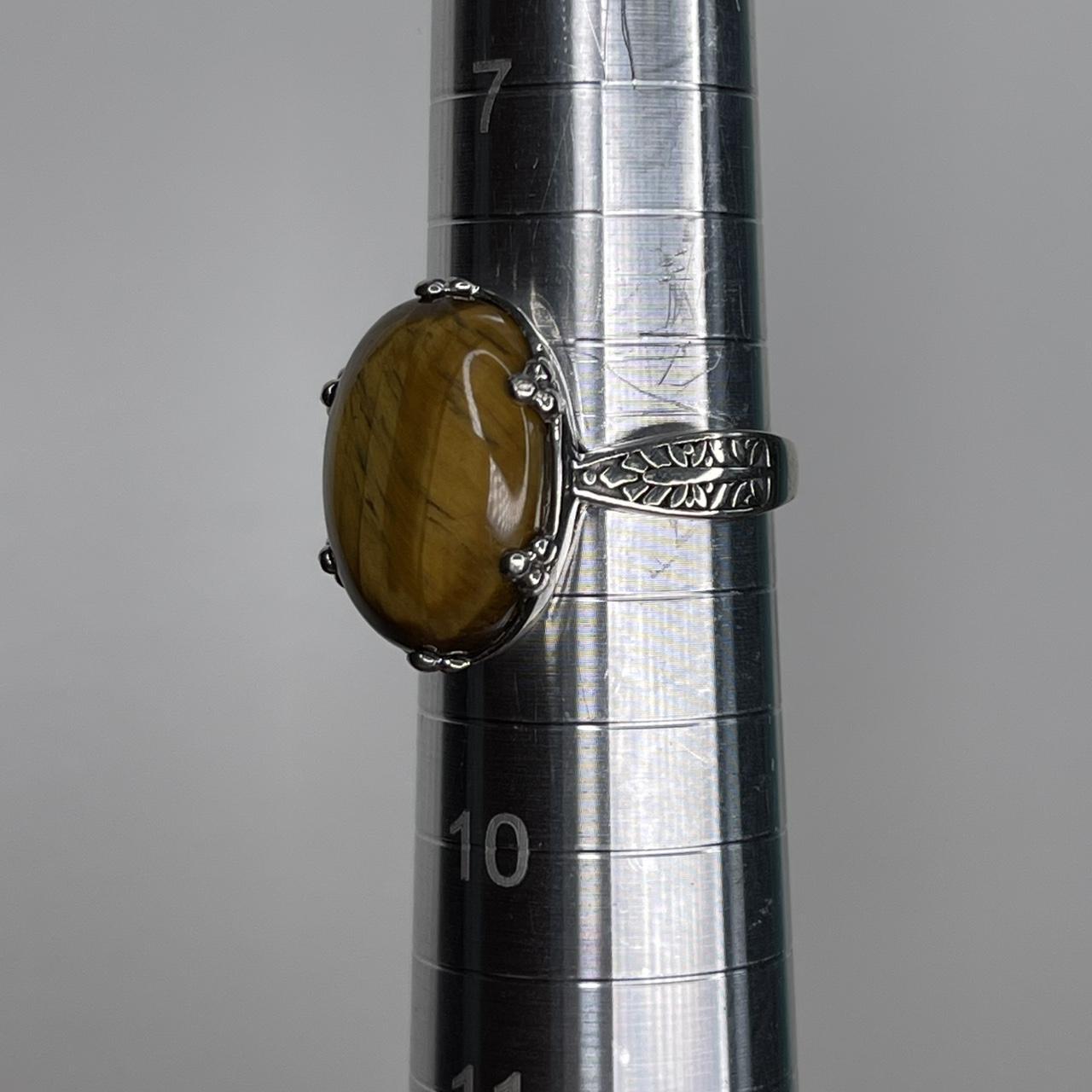 Women's Ring - Silver/Yellow – Solid sterling sil… - image 7