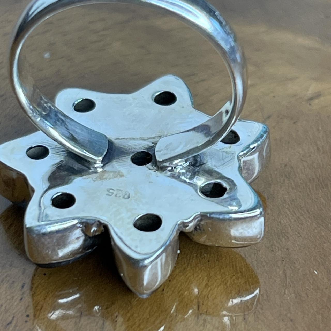 Women's Ring - Silver – Solid sterling silver rin… - image 7