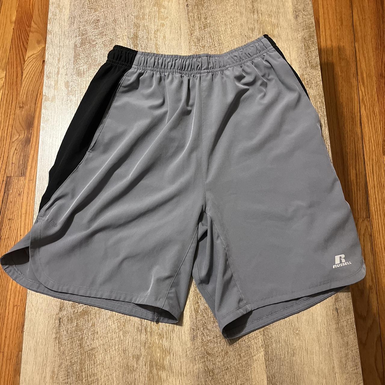 Russell Athletic Shorts Color: Gray Depop