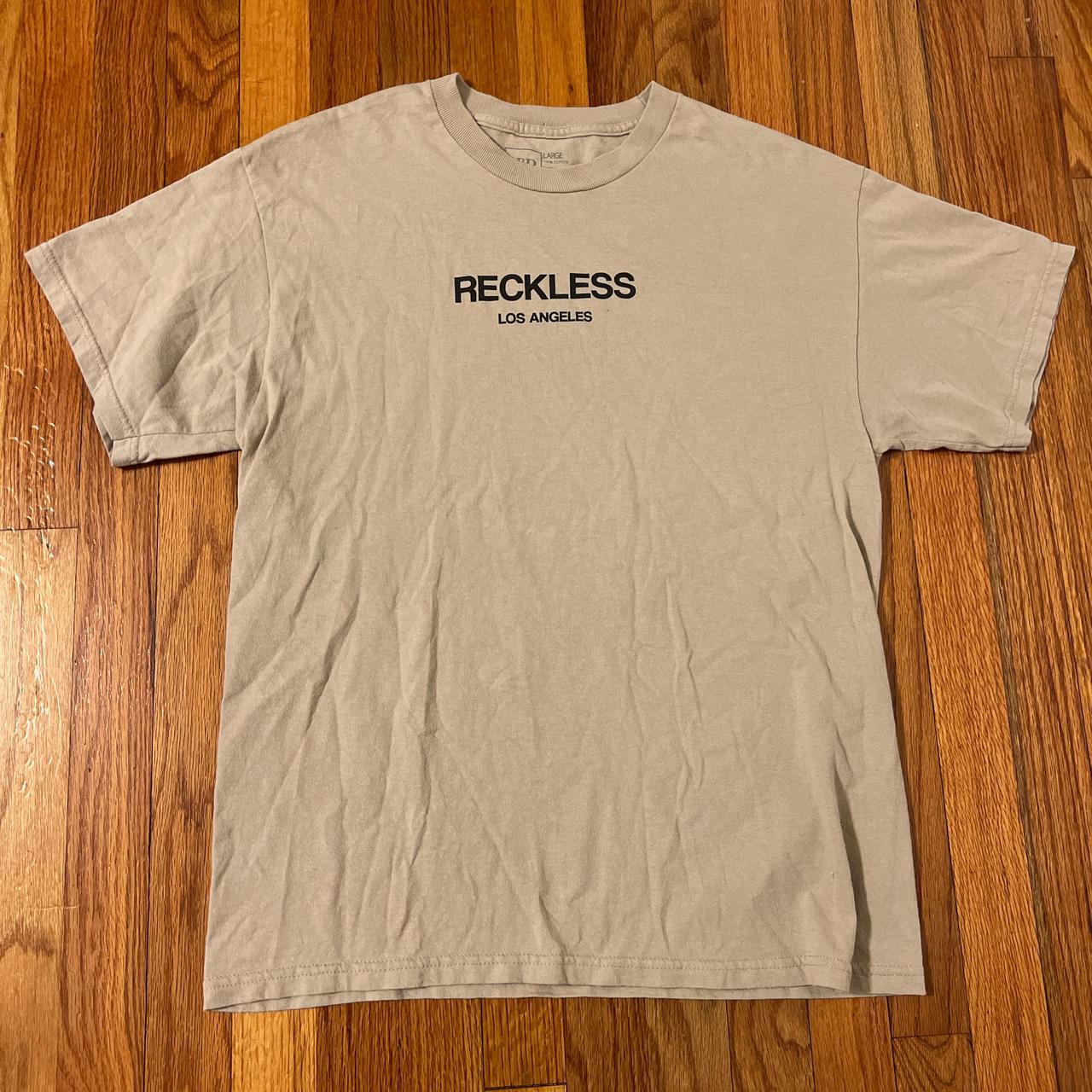 Y&r Mens Shirt Reckless Los Angeles T Shirt Reckless Los Angeles