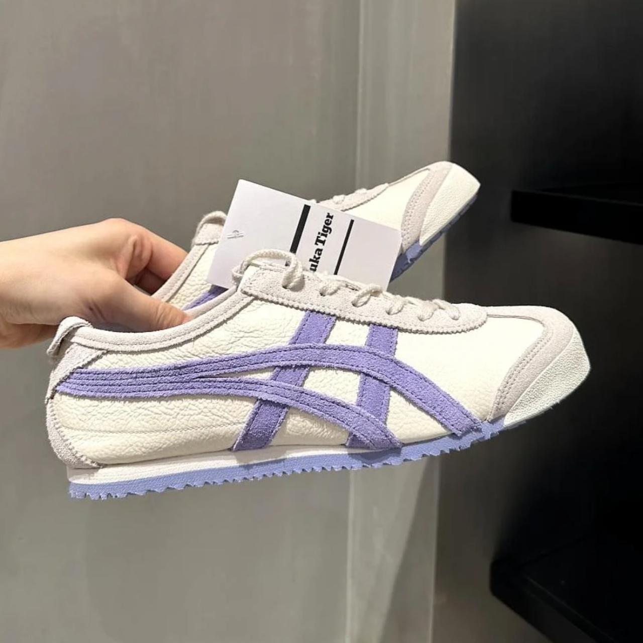 Onitsuka tiger series casual purple sneakers