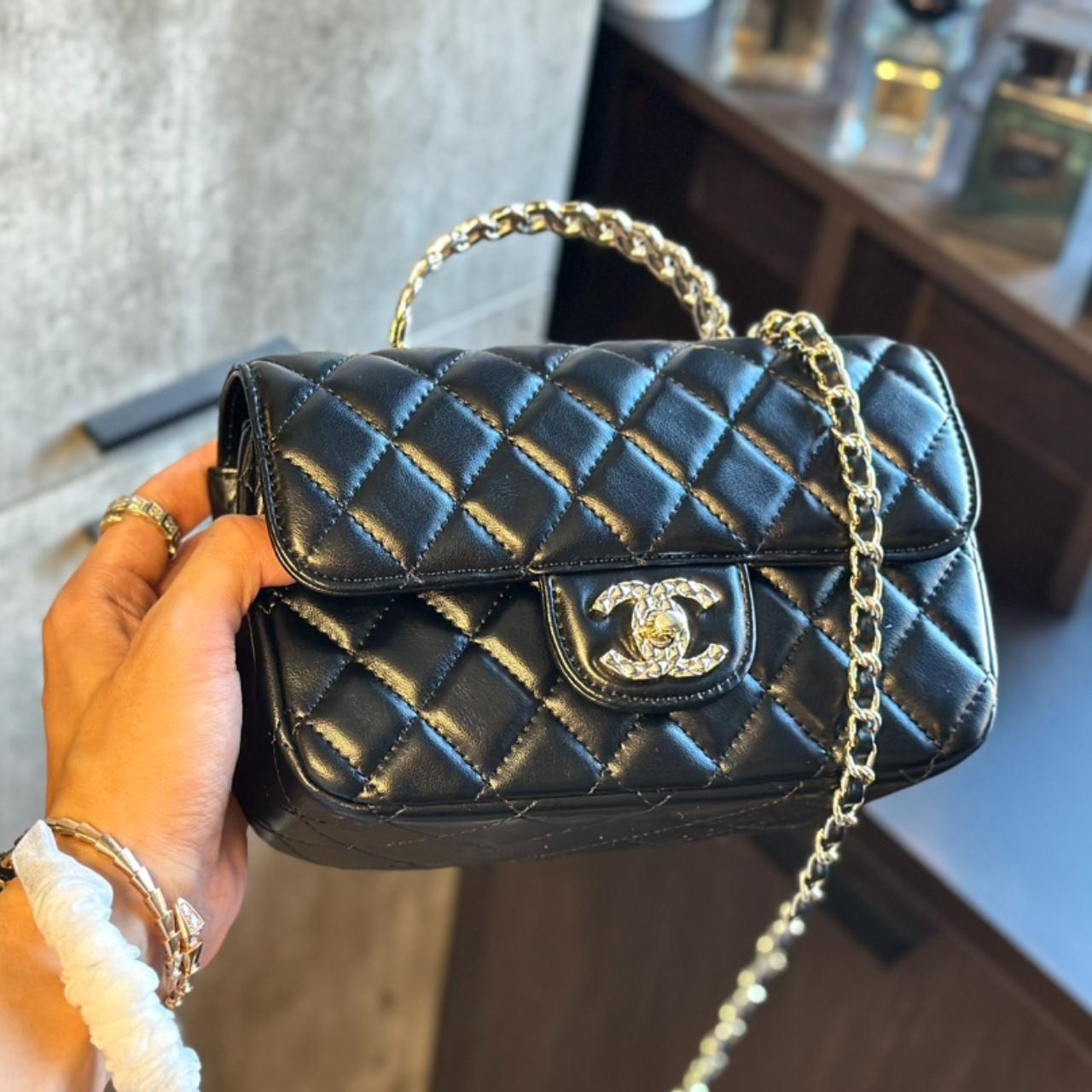 Sling Bag Chanel Mini Quilted Bag Sling Bag Chanel Square Mini Price 2020  Authentic NEW Chanel