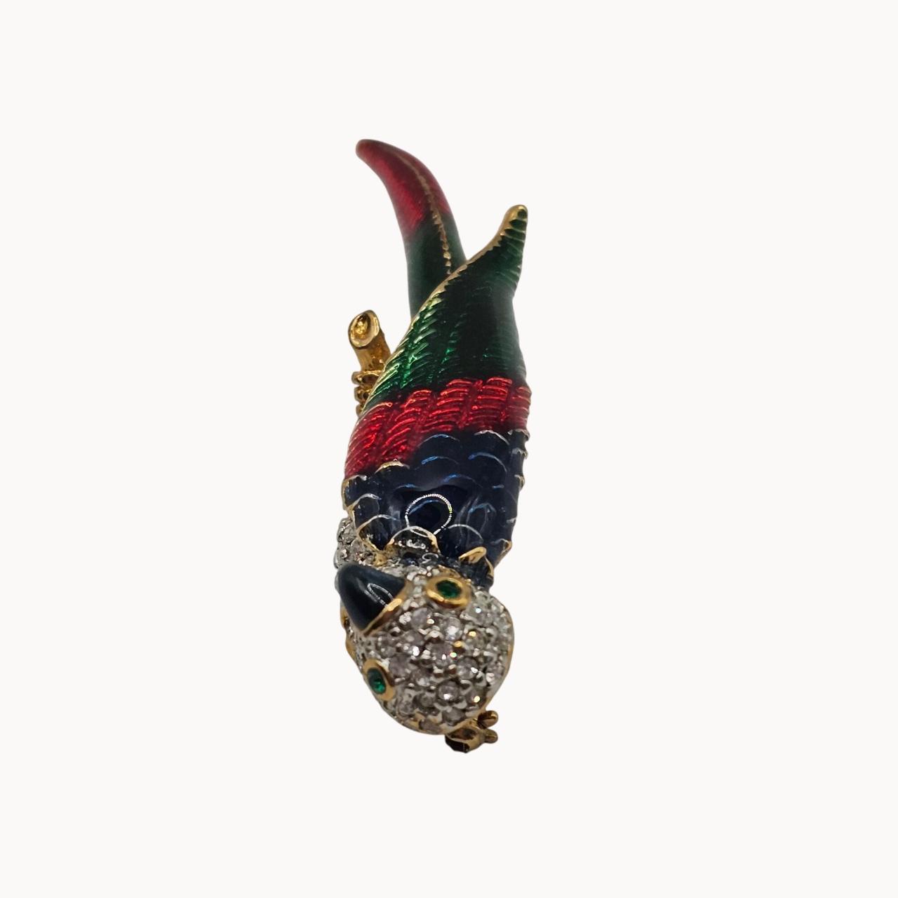 Source Unknown Women's Brooch - Gold/Multi – xoti… - image 7