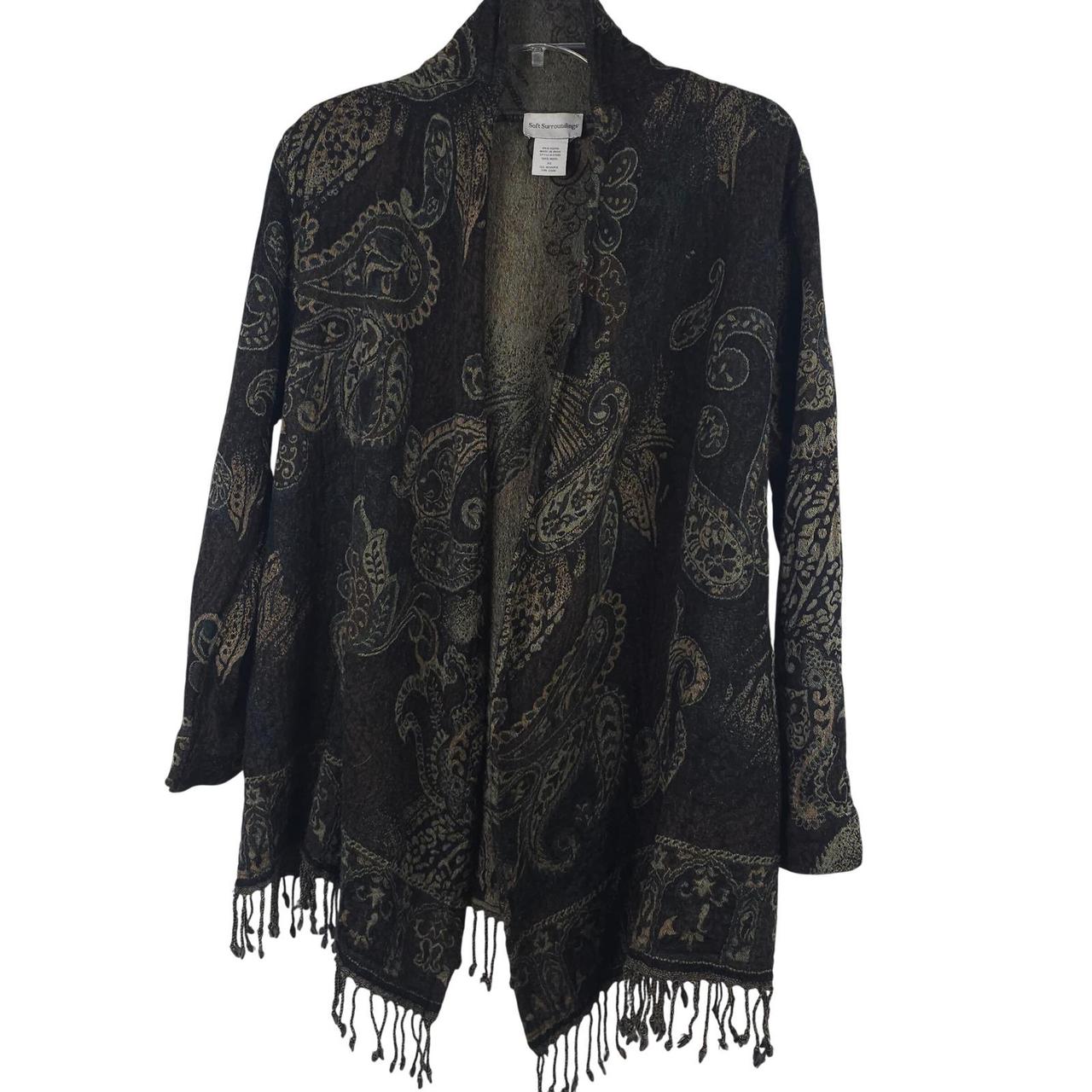 Soft Surroundings Women's Cardigan - Green - XL –… - image 1