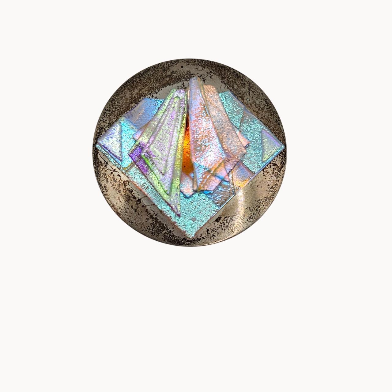 Source Unknown Women's Brooch - Multi/Silver – Ar… - image 1