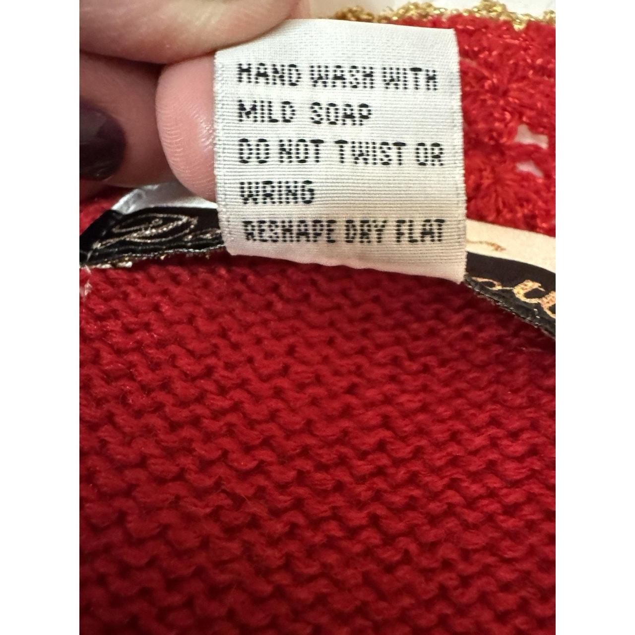 Source Unknown Women's Sweater - Red - L – Good c… - image 6