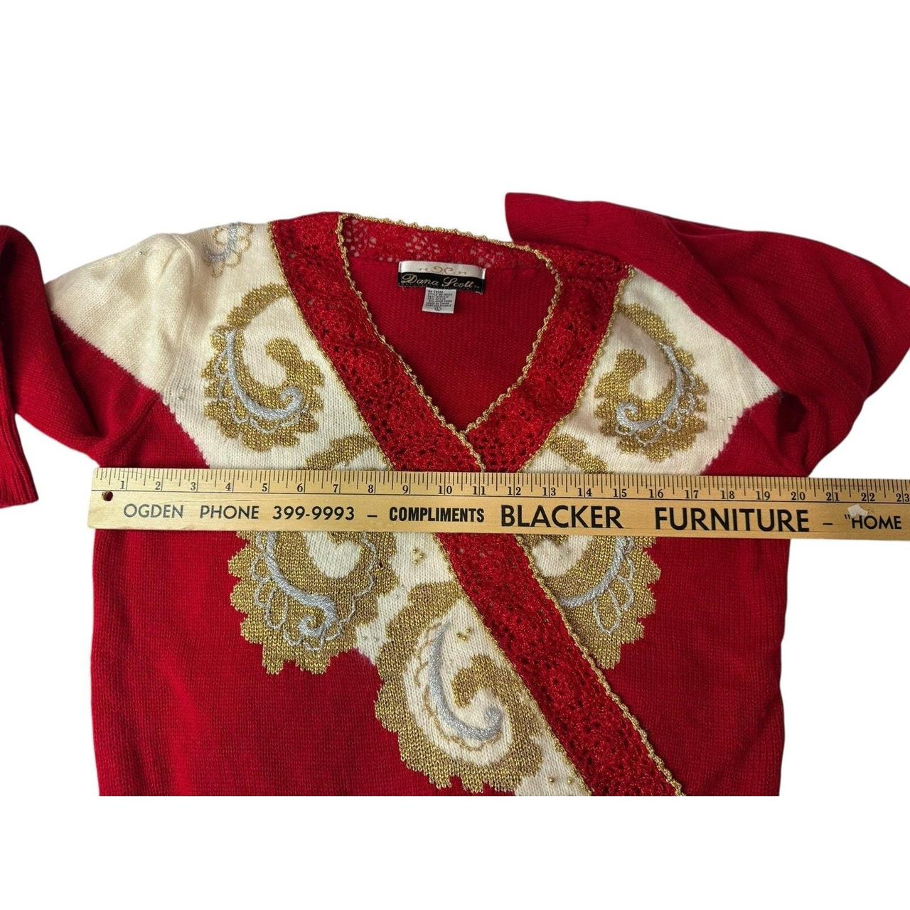 Source Unknown Women's Sweater - Red - L – Good c… - image 2