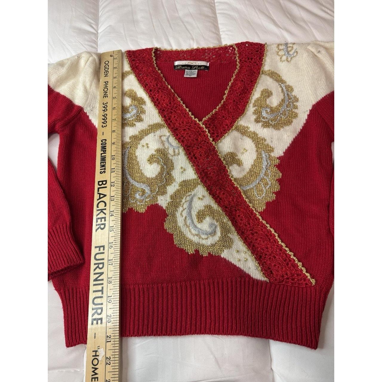 Source Unknown Women's Sweater - Red - L – Good c… - image 4