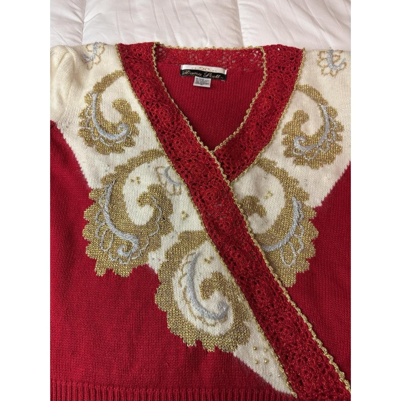 Source Unknown Women's Sweater - Red - L – Good c… - image 8