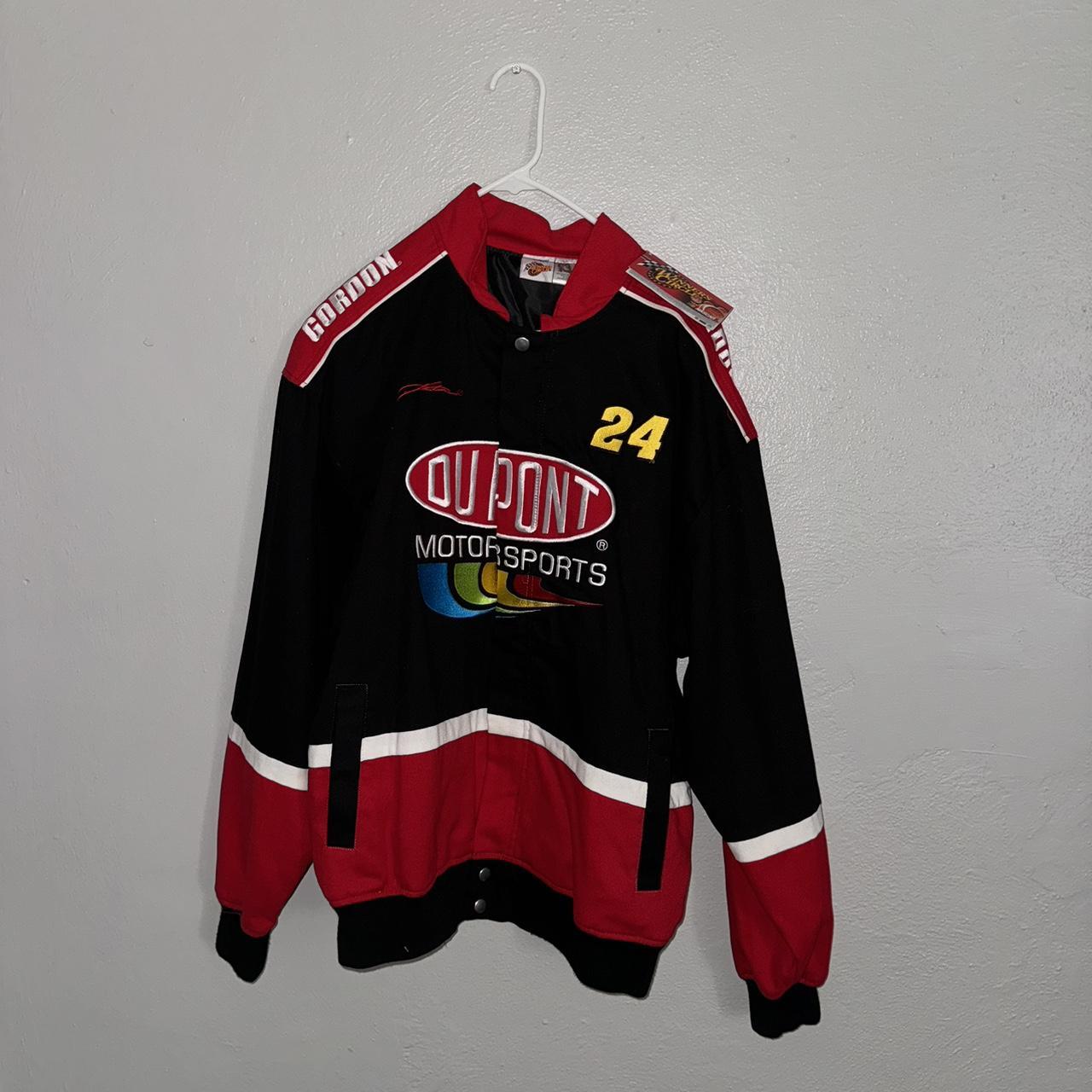 #VINTAGE NASCAR Jeff Gordon Jacket Dupont Motorsport... - Depop