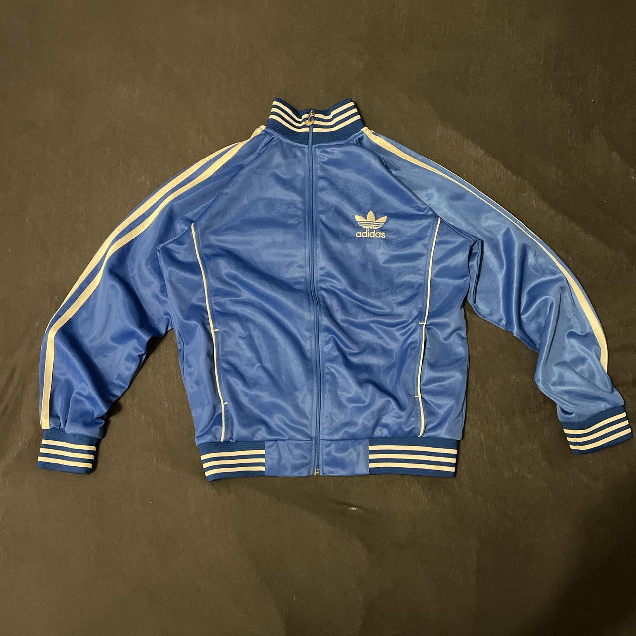 Adidas white smoke fashion jacket