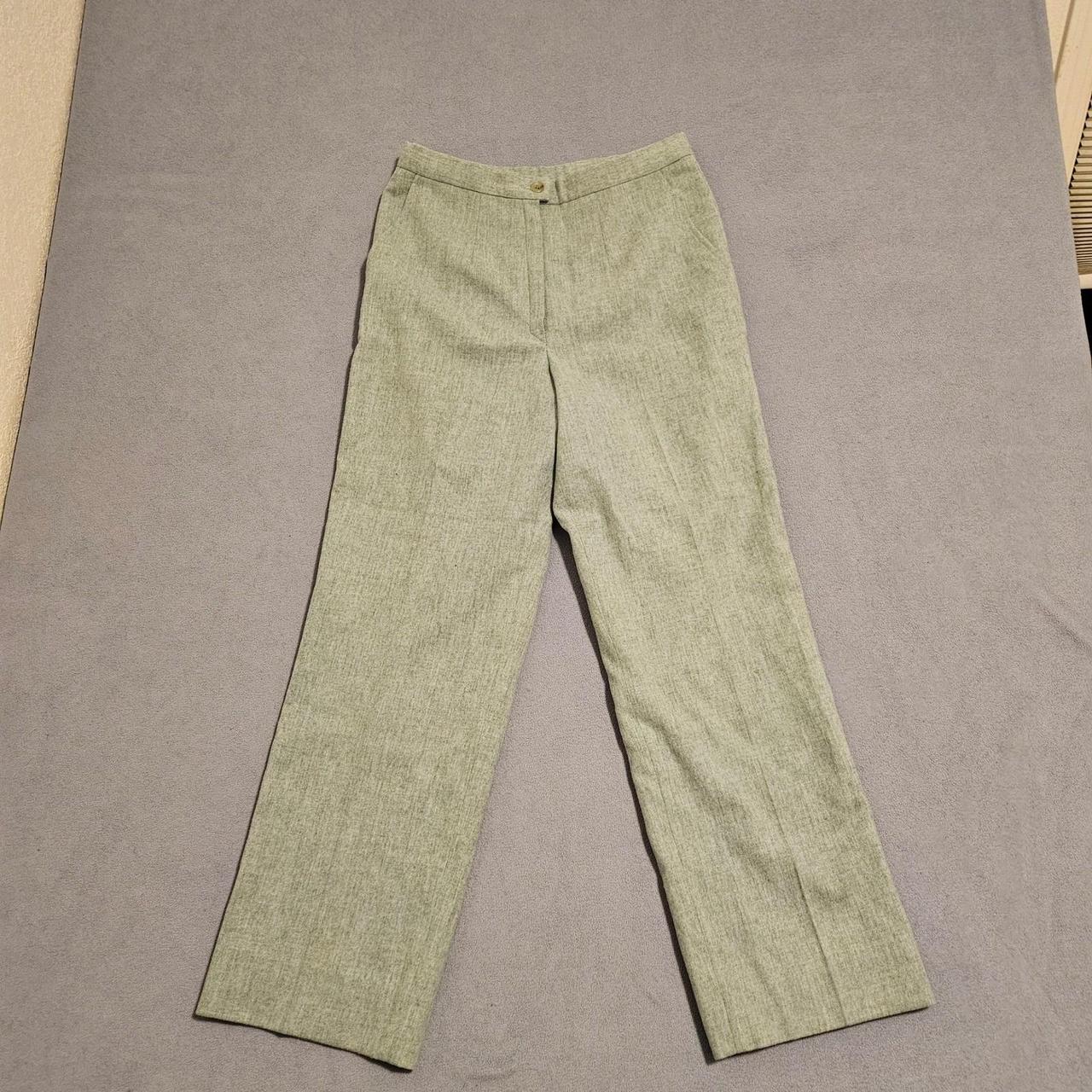 Pendleton Women's Pants - Green/Grey - 2 – Pendle… - image 1