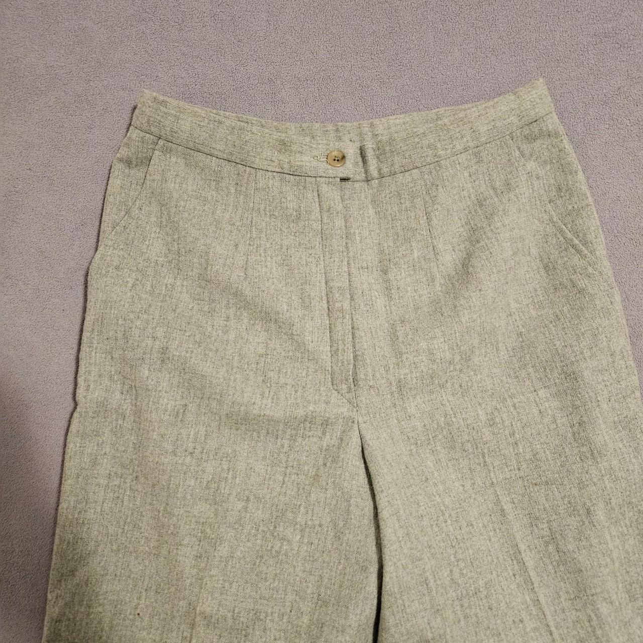 Pendleton Women's Pants - Green/Grey - 2 – Pendle… - image 5