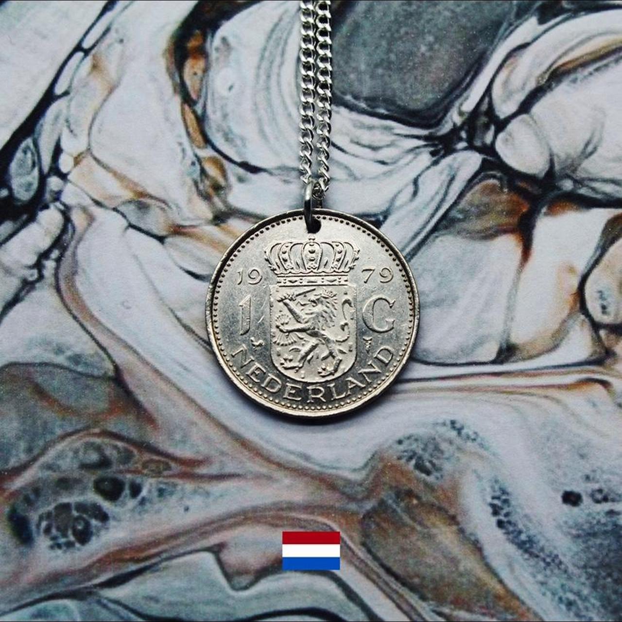 1980 2024 coin necklace