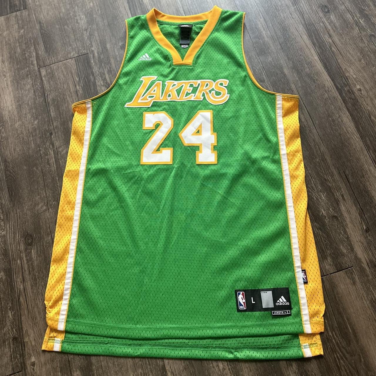 Lakers green jersey deals