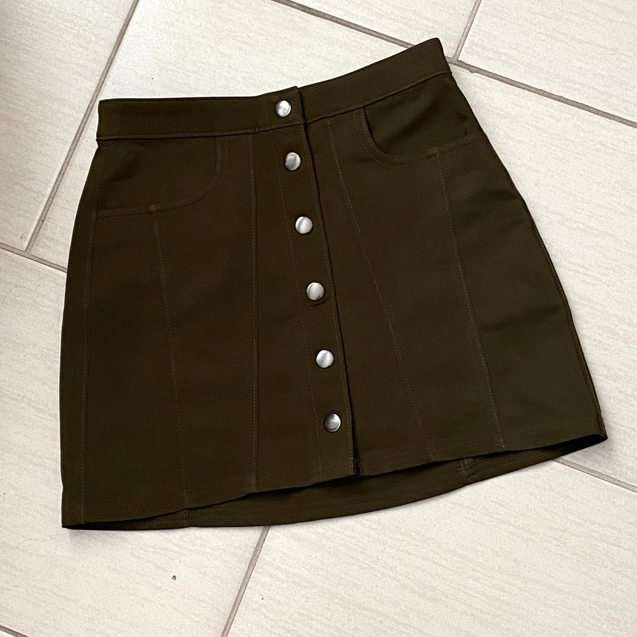 Express olive skirt hotsell