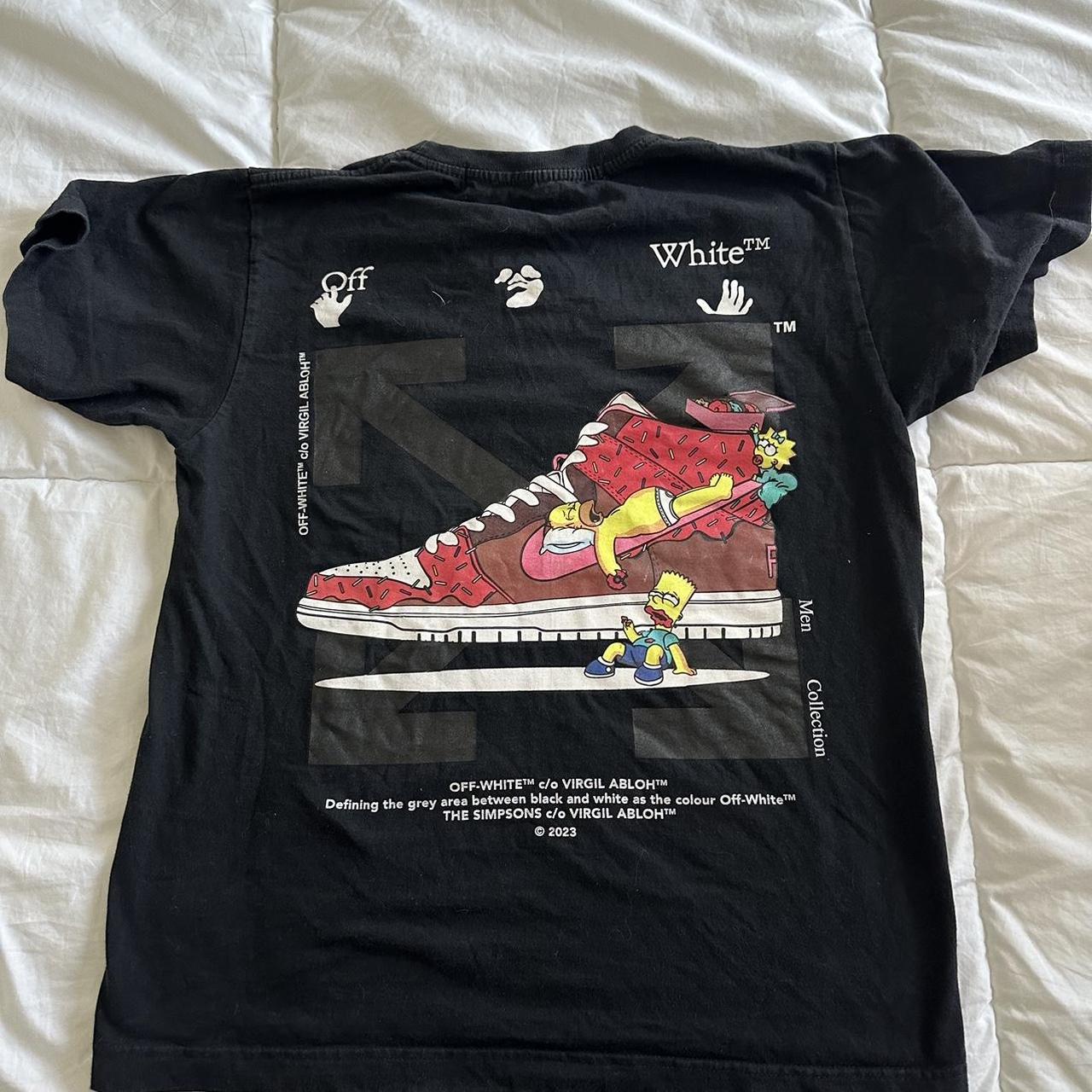 Off white simpsons collab best sale