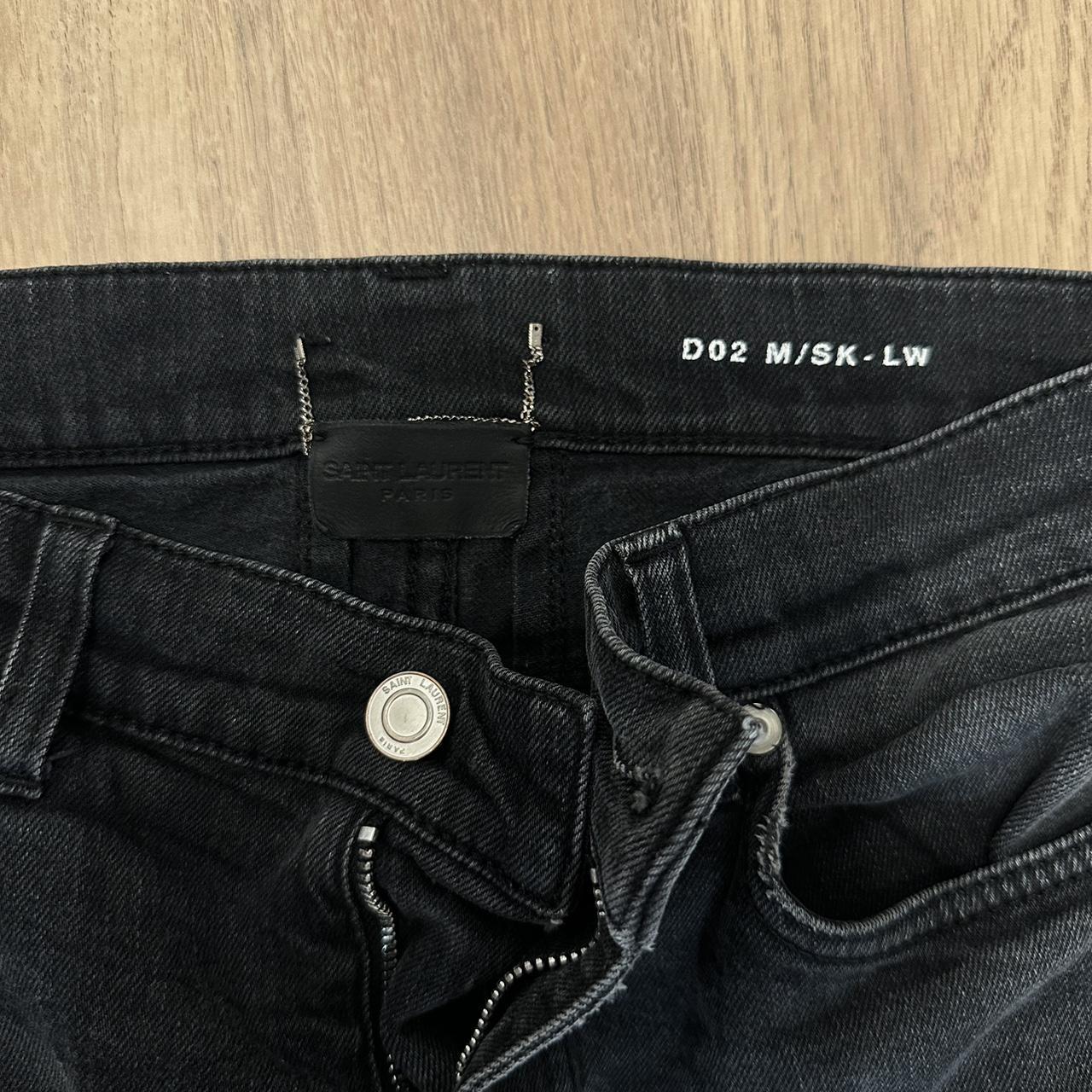 YSL zipper jeans French vintage y2k Good shape. YSL | Depop