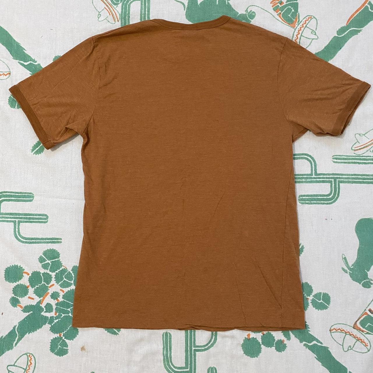 Utility Men's Orange and Black T-shirt (2)