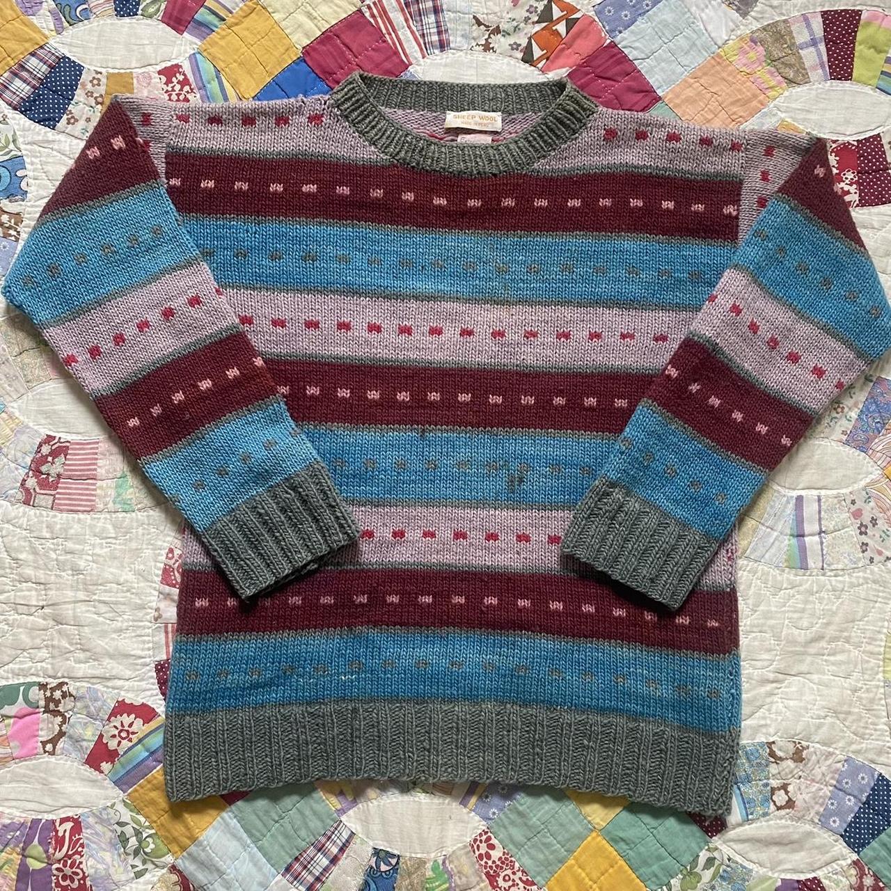 Vintage Women's Sweater - Multi - L – 60s 70s vin… - image 7