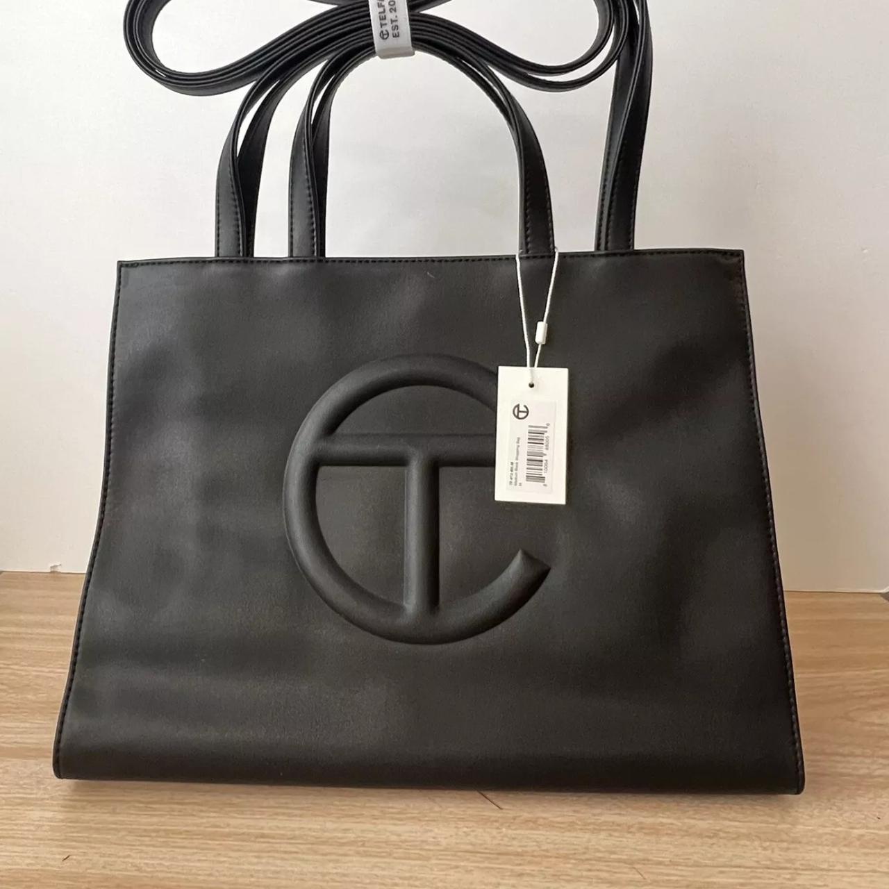 T elfa black offers medium shopping bag