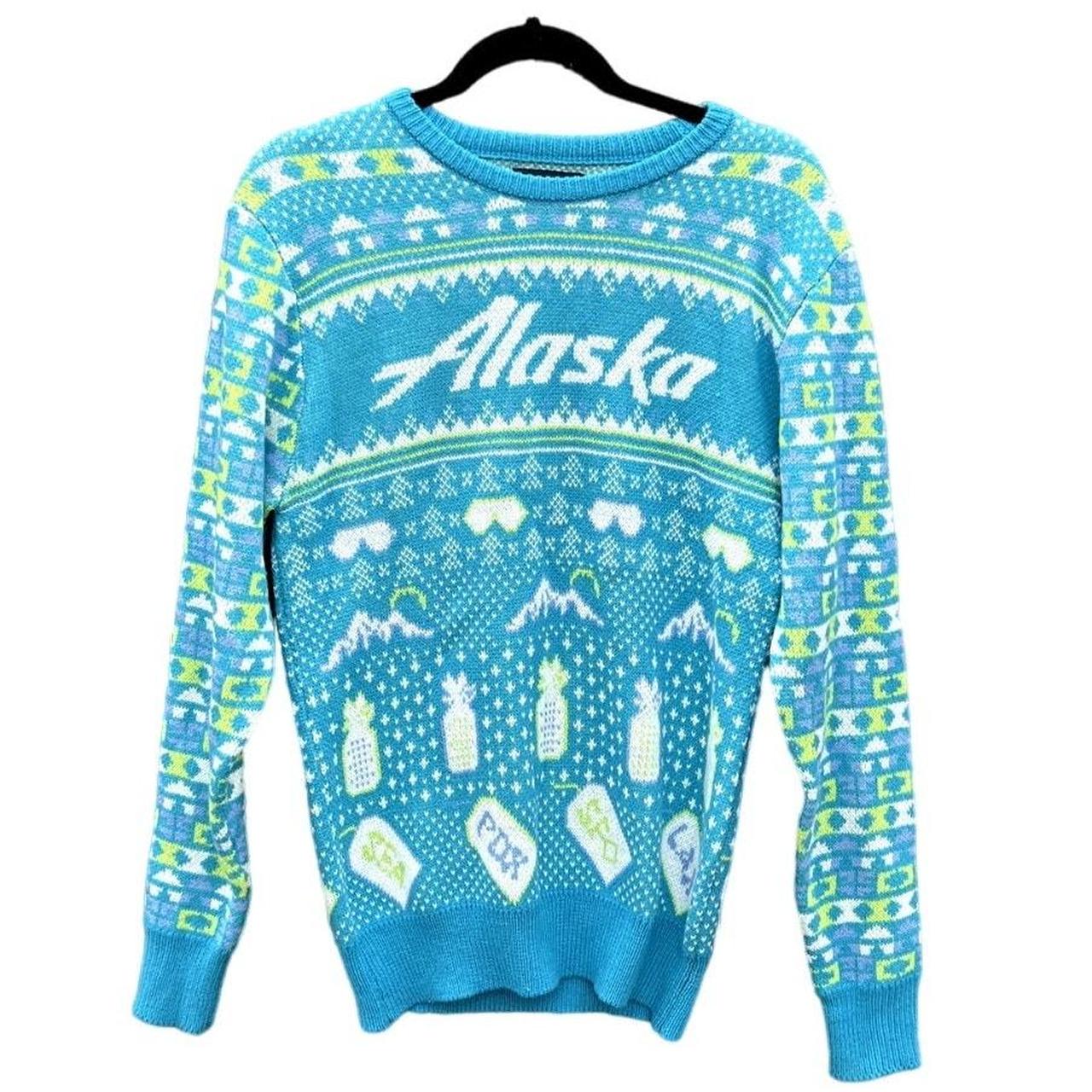 Alaska airlines ugly sweater best sale