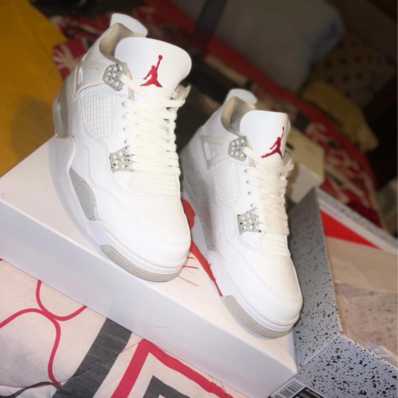 restock jordan 4 white oreo