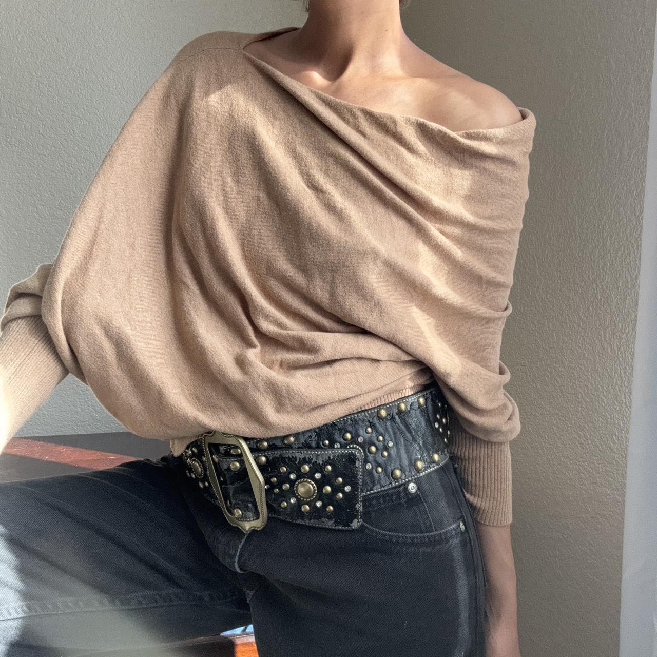 Paloma Wool cropped bolero jumper sleeves with hand - Depop