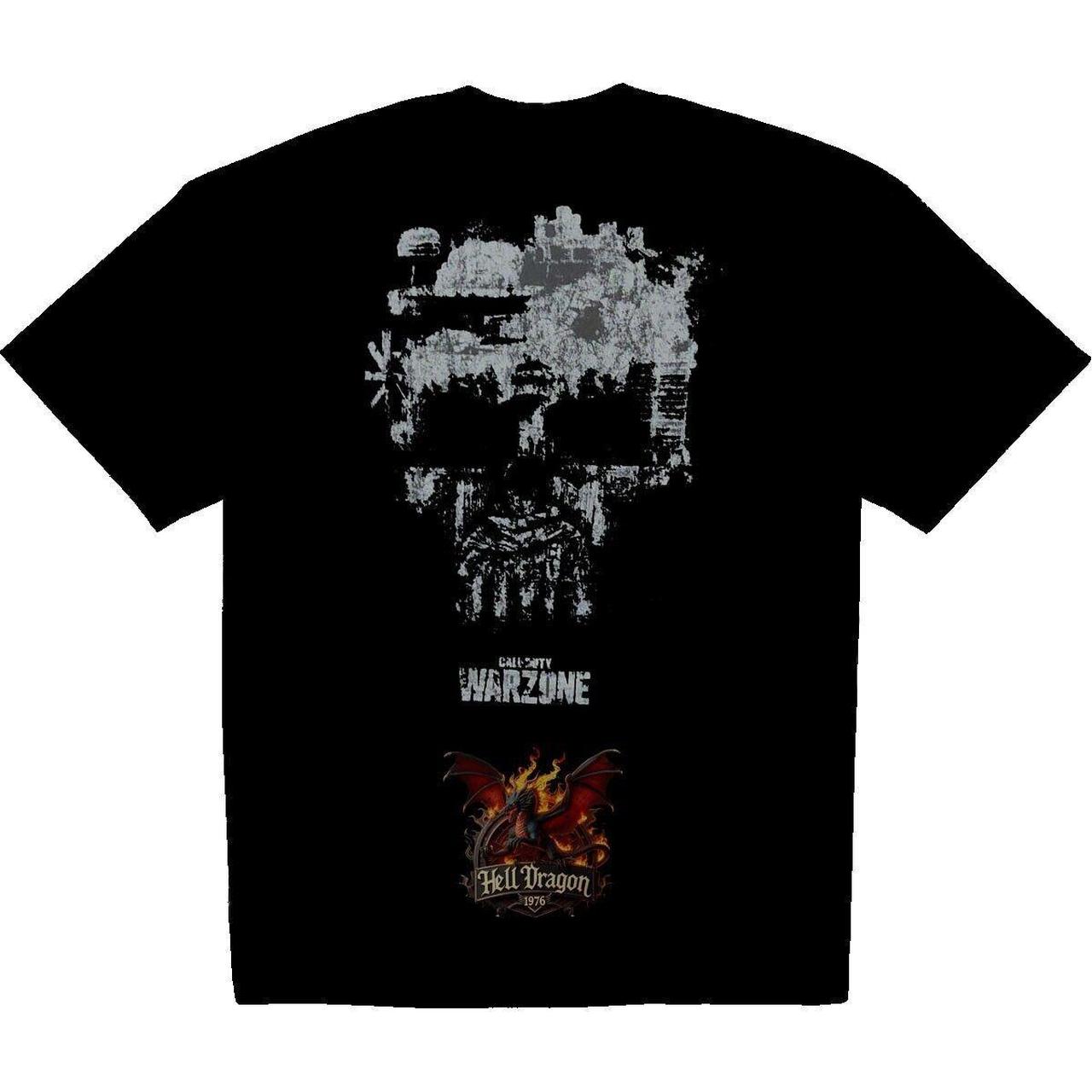 Cod Modern Warfare Ghost Warzone T-shirt 100% Cotton | Depop