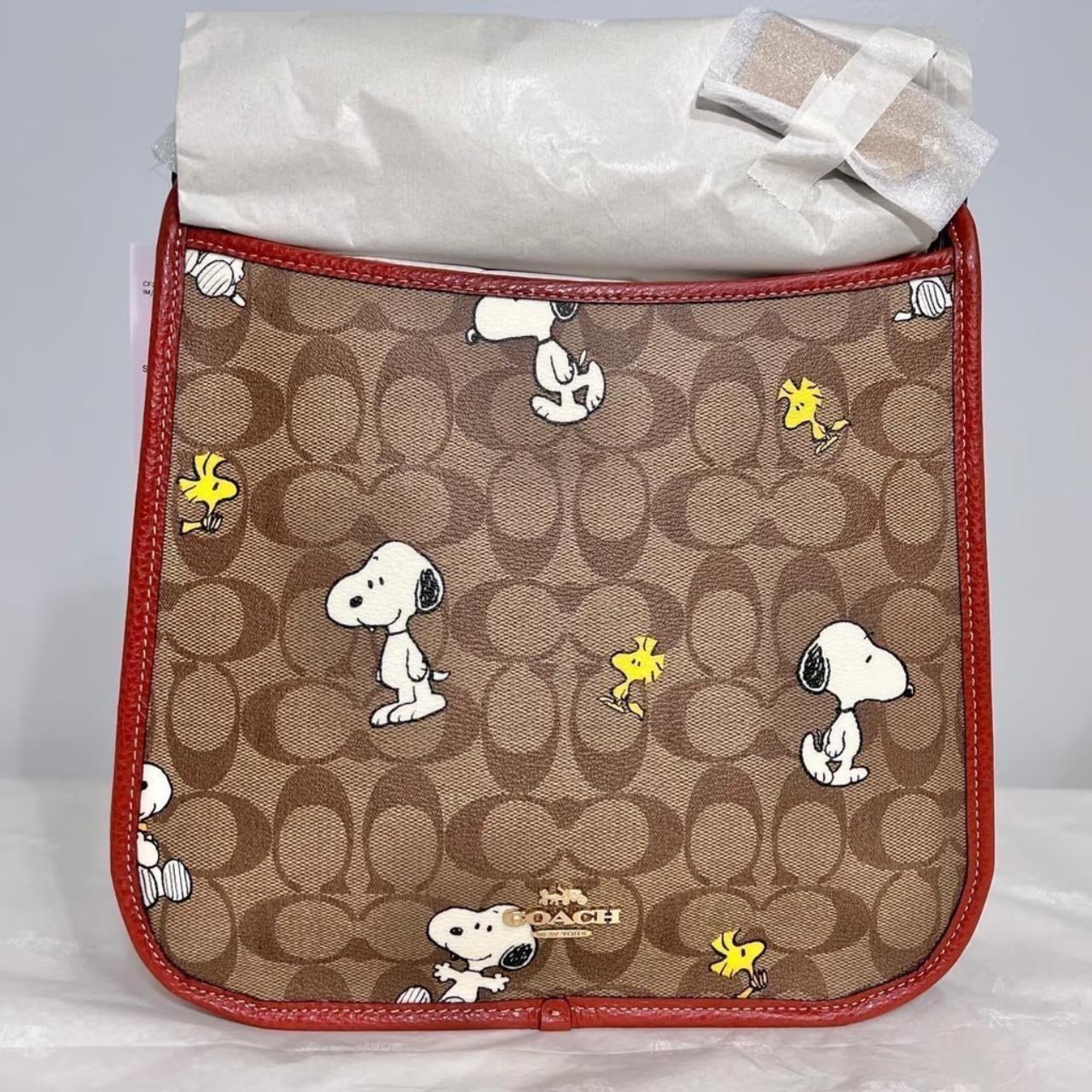 Coach X Peanuts Snoopy Signature Oversized Square hotsell Scarf