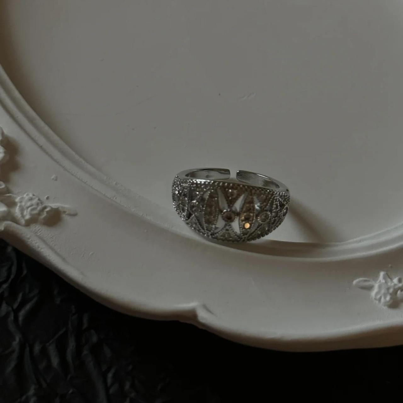 Women's Ring - Silver – Handmade adjustable ring … - image 6