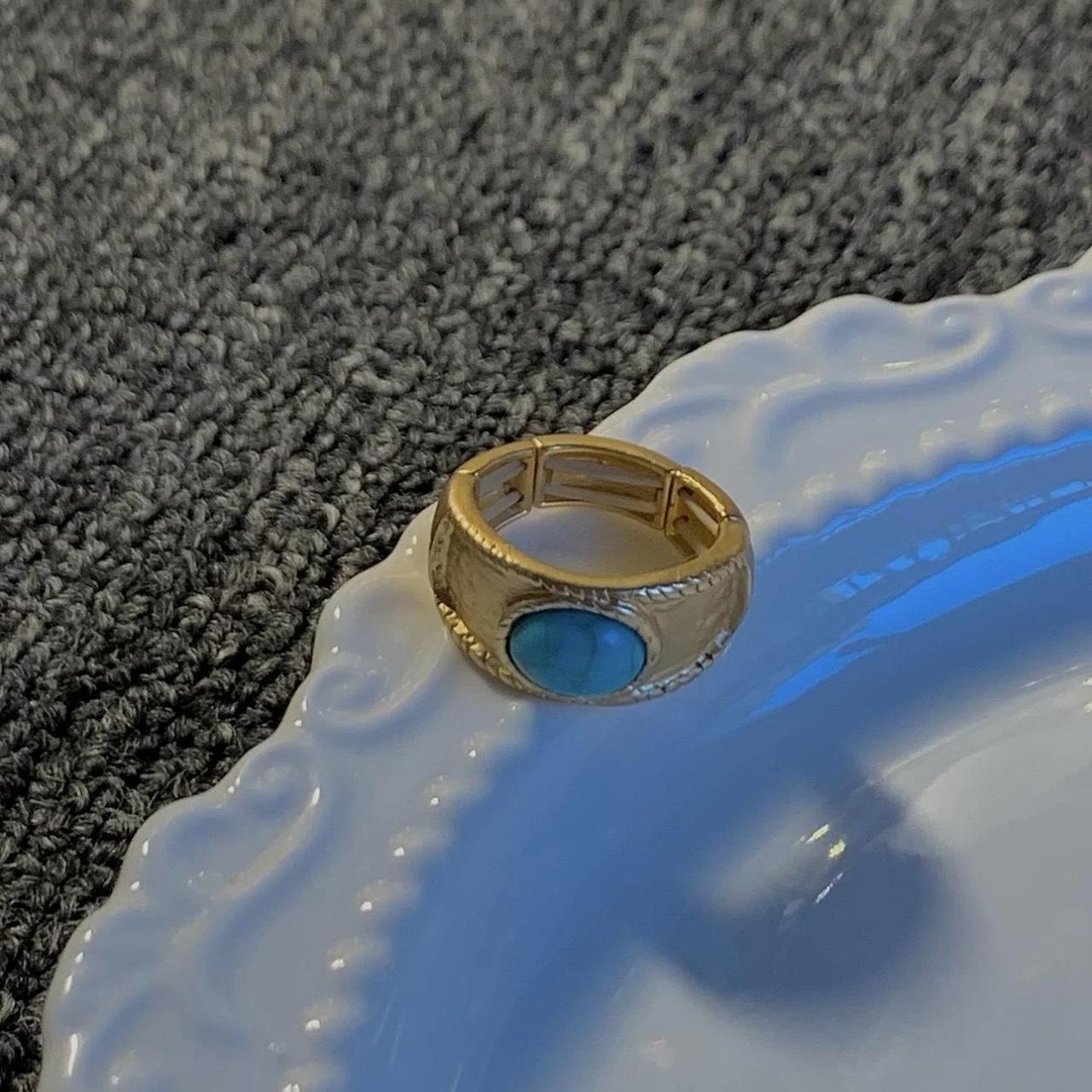 Women's Ring - Gold/Silver – Adjustable ring - image 1