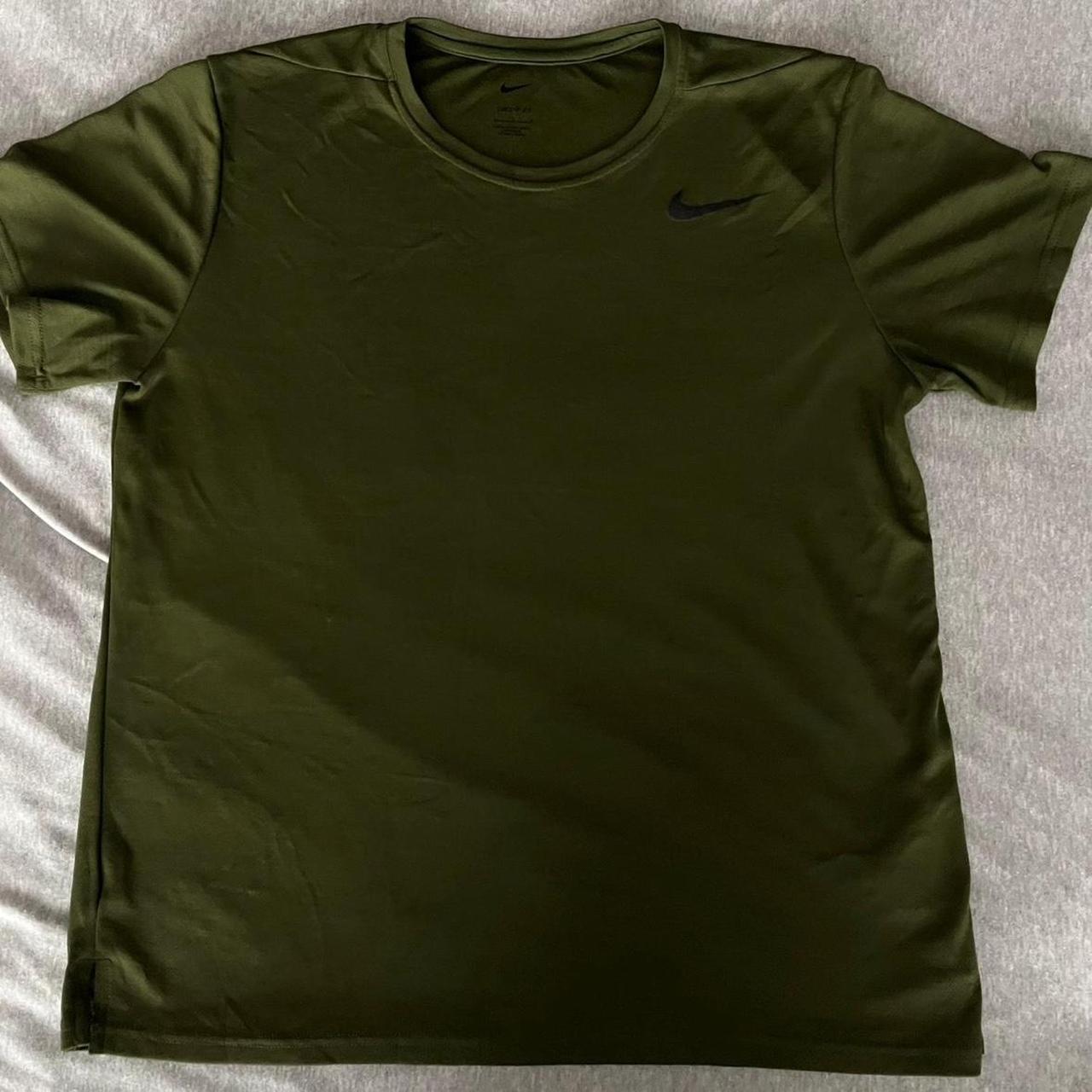 olive green nike dri fit