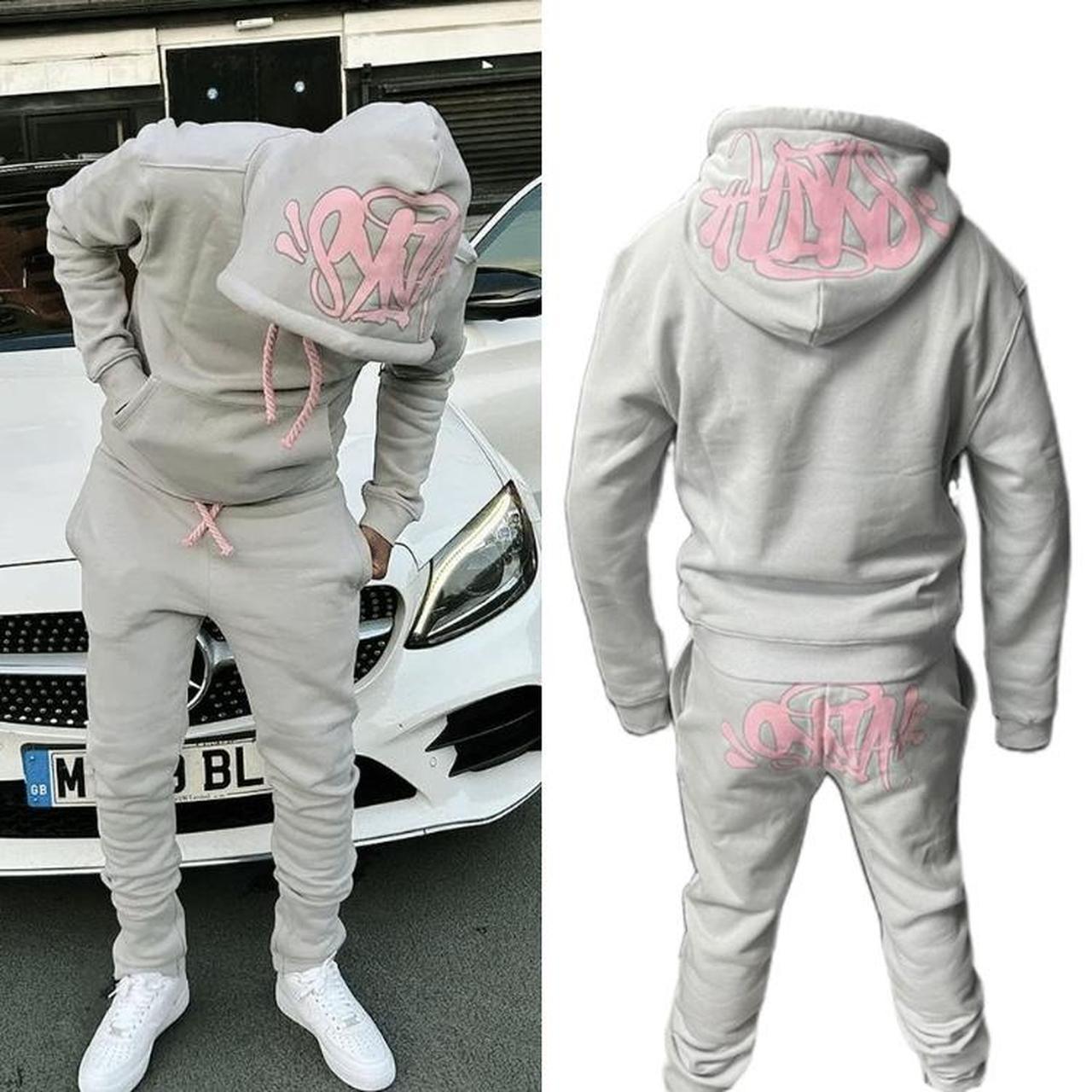 Syna World Tracksuit gray x pink Mサイズ（関税/送料込み