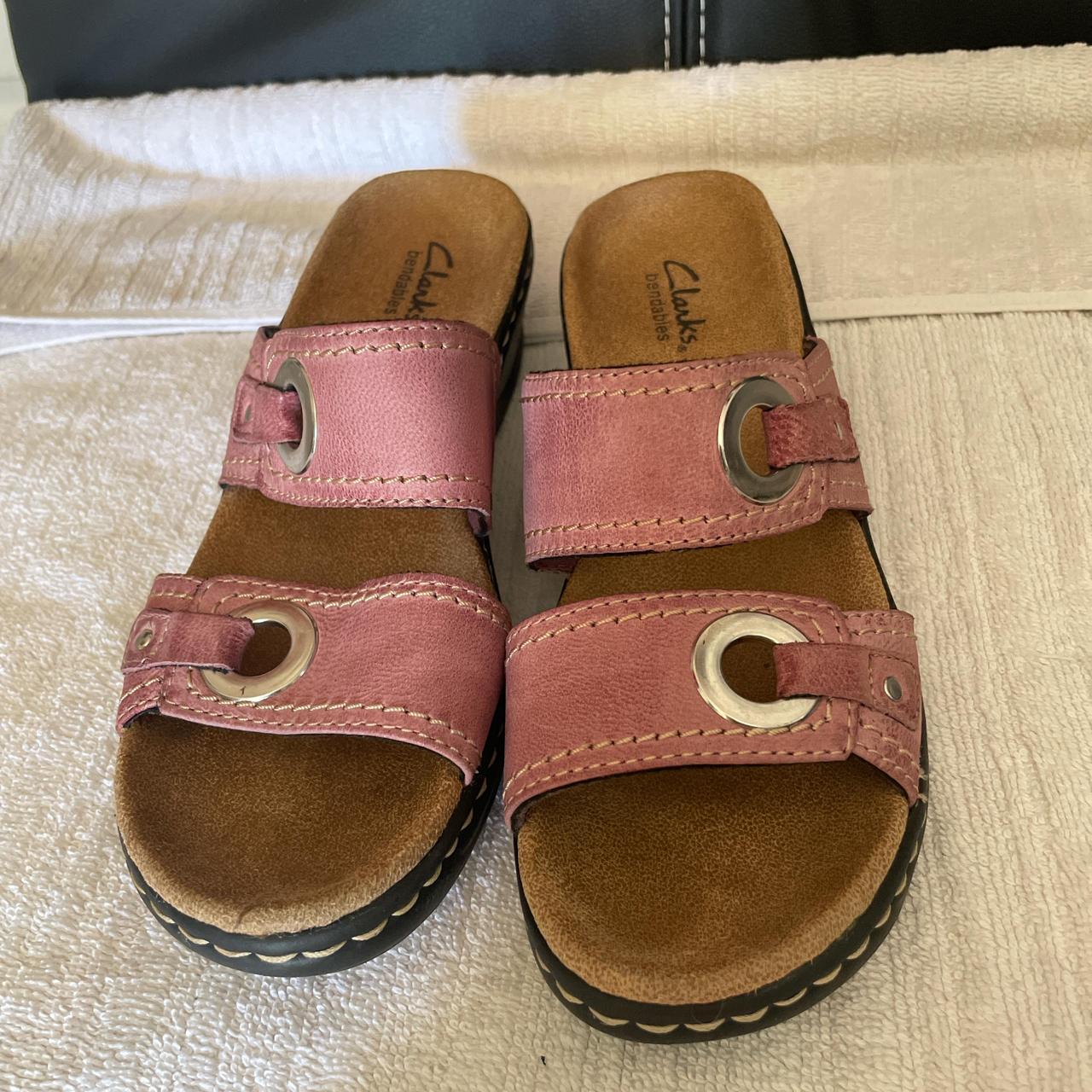 Clarks sandals size 6 on sale