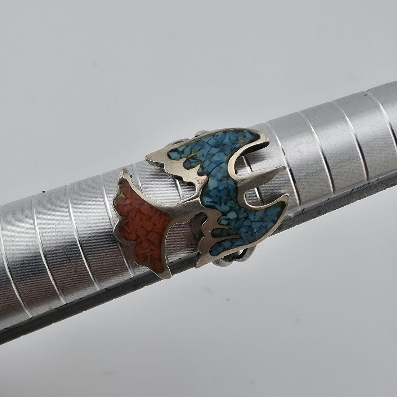 Artisan Crafted Women's Ring - Multi/Silver – STE… - image 1