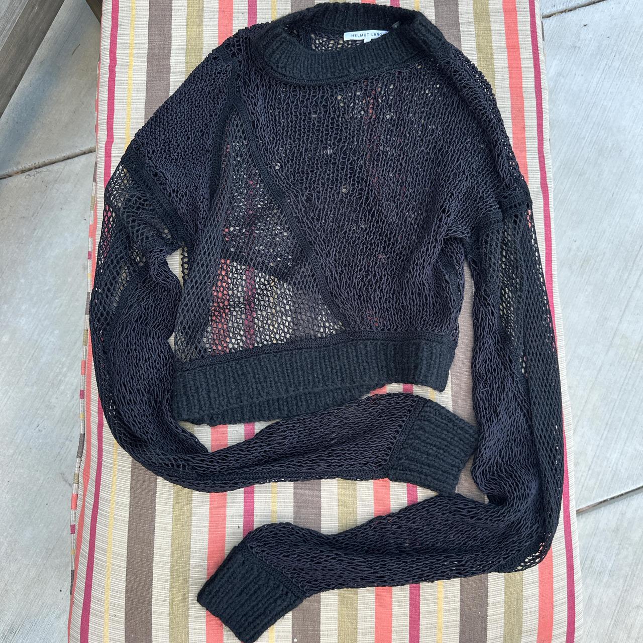 helmut lang mesh design knit 【公式通販】