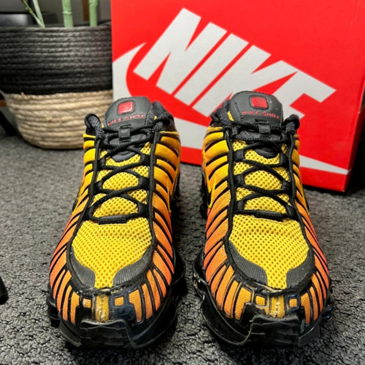 中古 NIKE SHOX TL SUNRISE Nike Shox TL Sunrise Casual shoes trainers | Depop