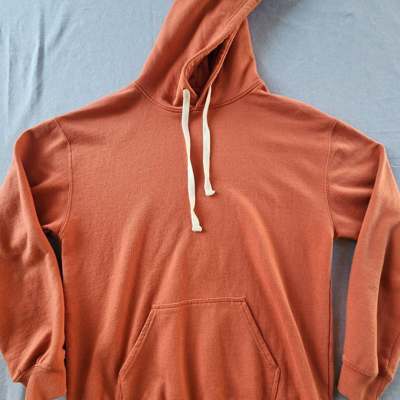 Orange hoodie forever 21 hotsell