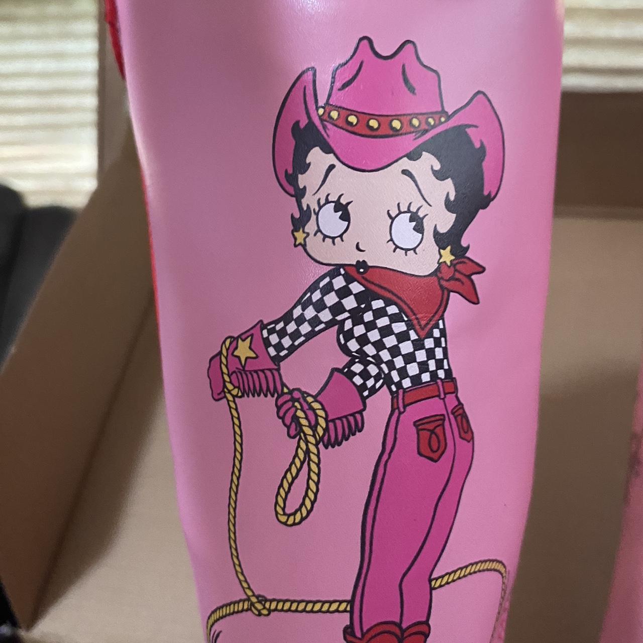 ULKIN CANVAS x BETTY BOOP GLOSSY LONG BOOTS★コラボ★RED il_1080xN.5056155848_s6et.jpg