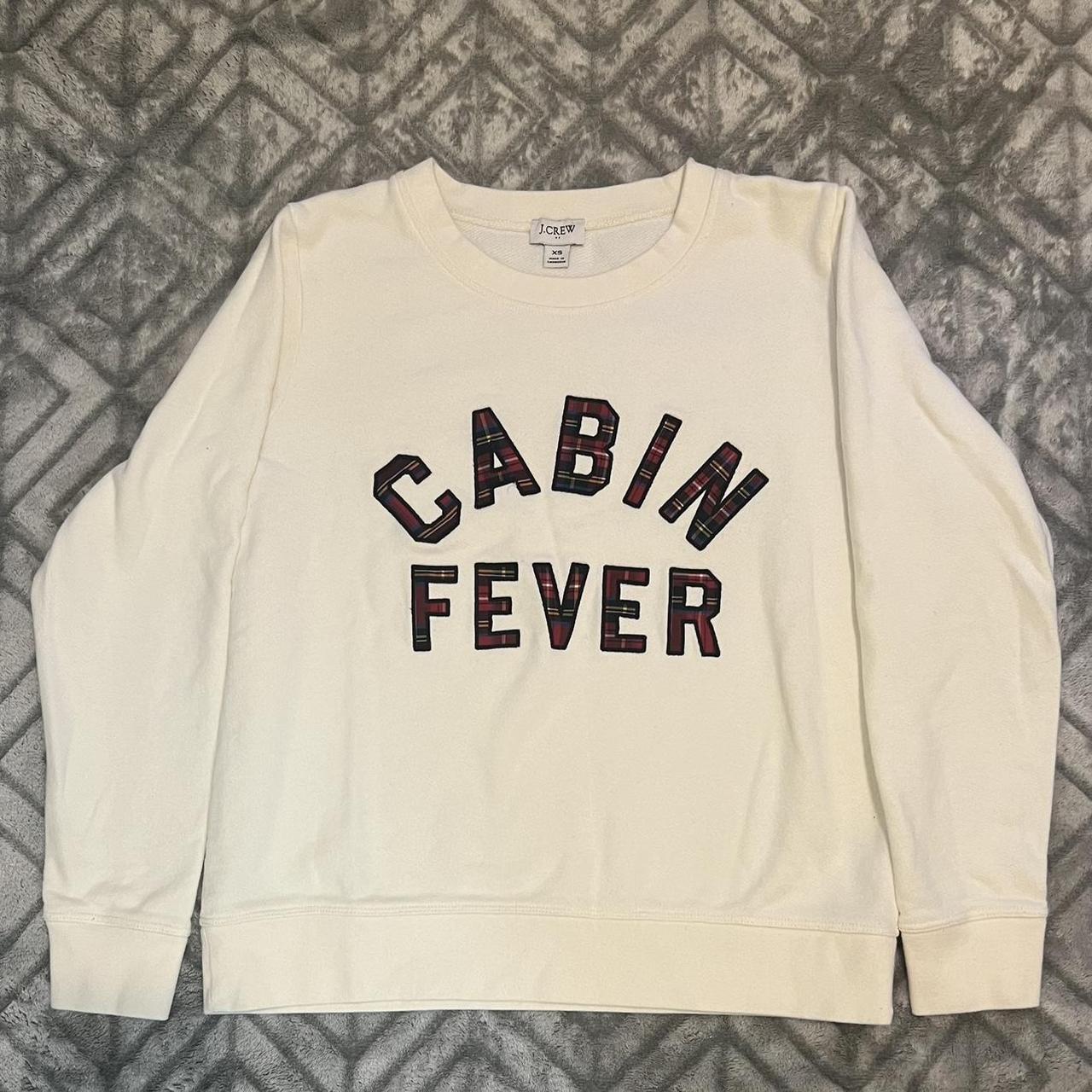 J crew cabin fever sweatshirt sale