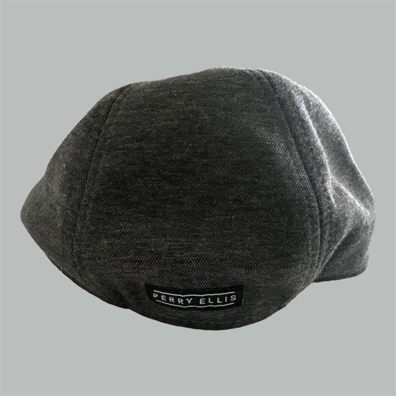 Perry Ellis Grey and black wool blend Stetson