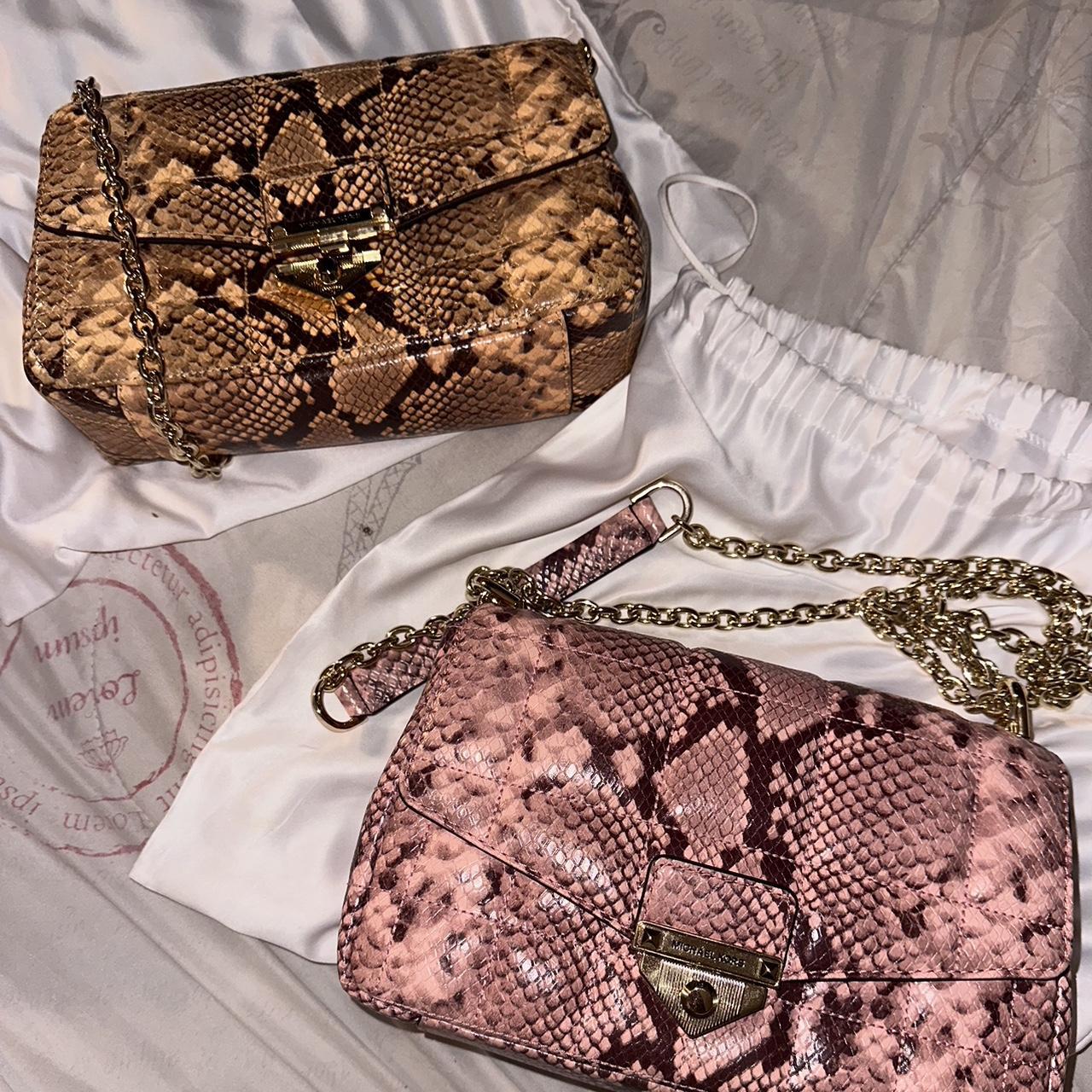 Michael kors snakeskin crossbody purse online