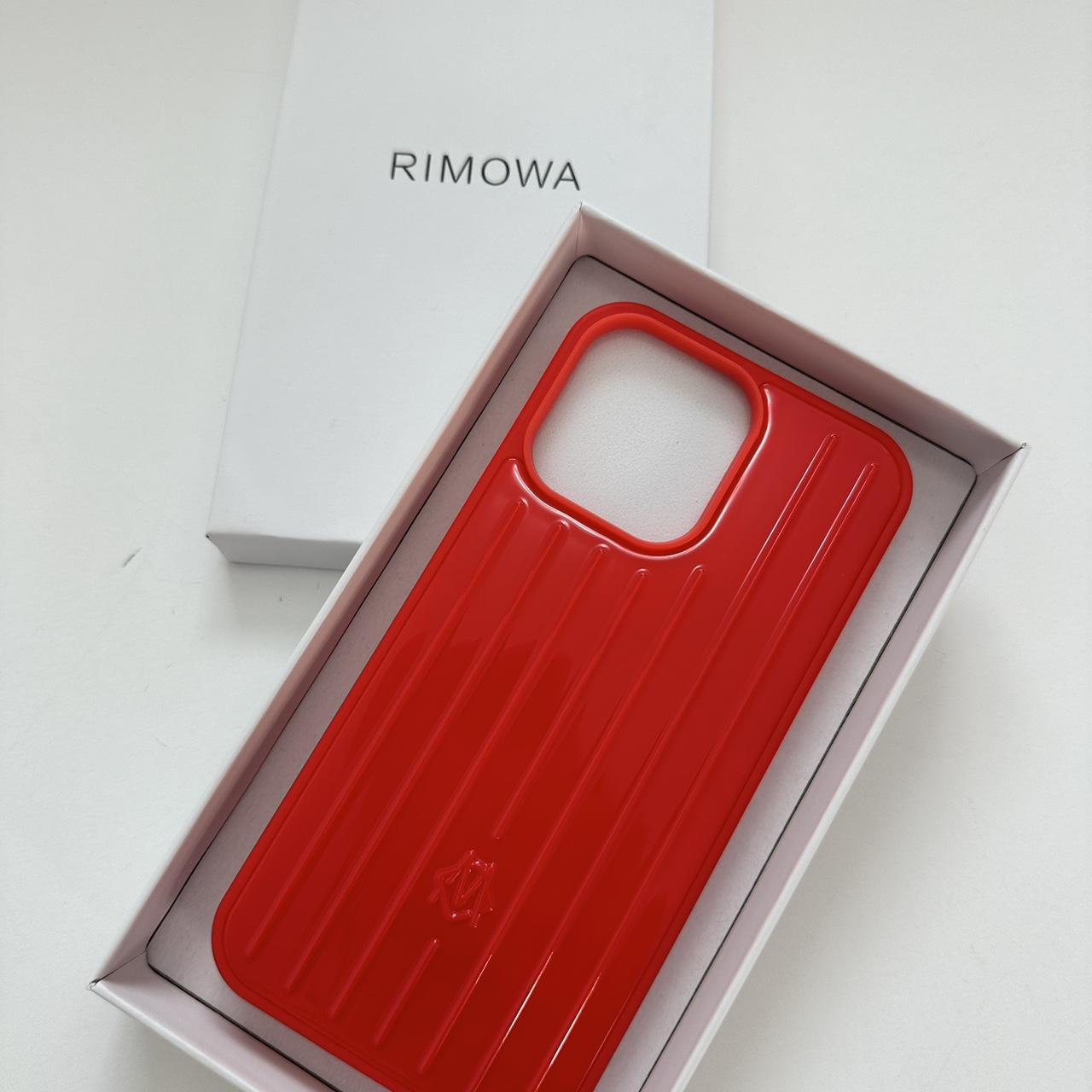 リモワ　iPhoneケース　フラミンゴ　レッド　オレンジ RIMOWA iPhone 8plus ケース Flamingo レッド - メルカリ