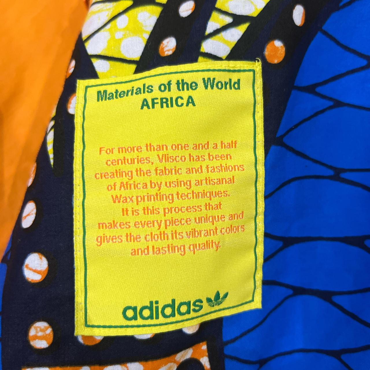 adidas materials of the Would ジャケット　レア adidas materials of the world Africa Here for sale | Depop