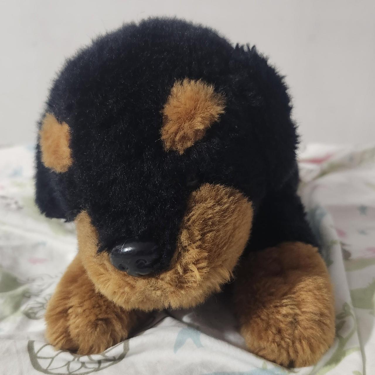 Stuffed animal rottweiler dog on sale