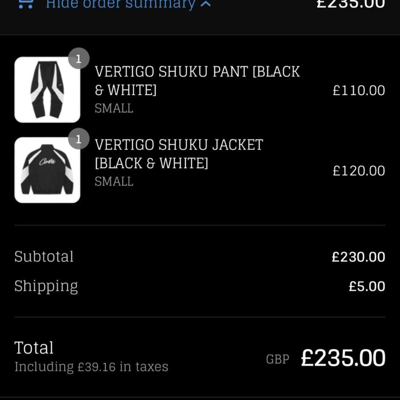 Cortiez shuku jacket Black and white Authentic✓ Fits | Depop