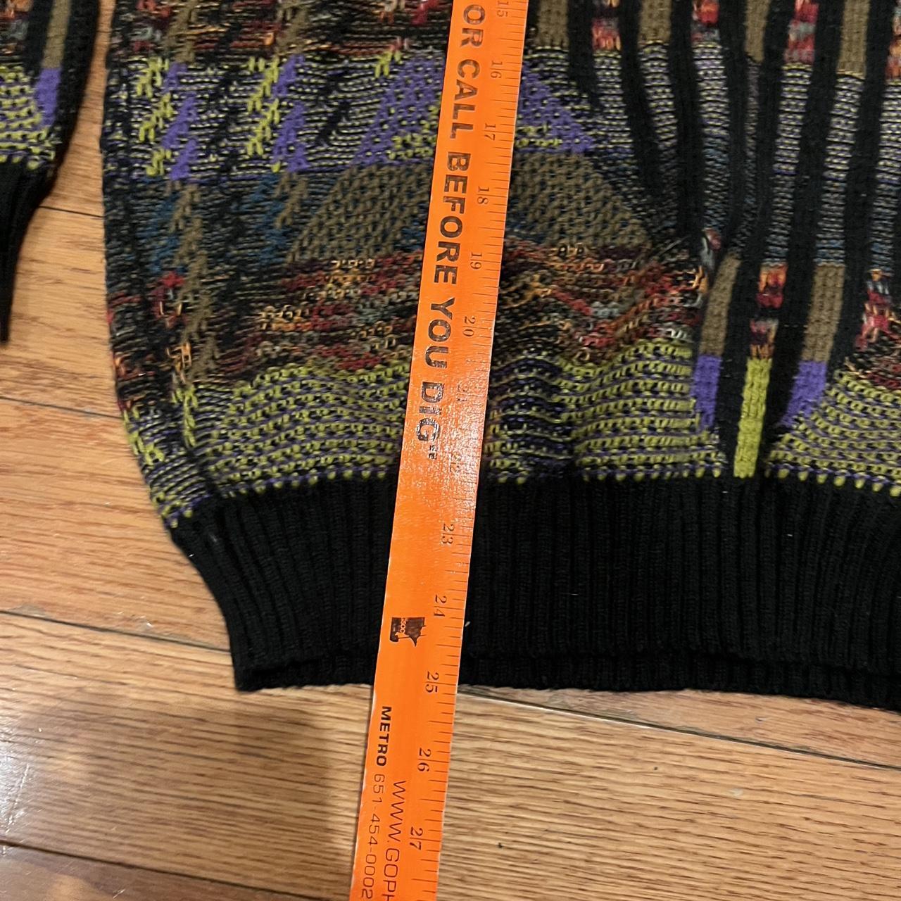 Coogi Men's Sweater - Multi/Khaki - L – — *not Co… - image 3