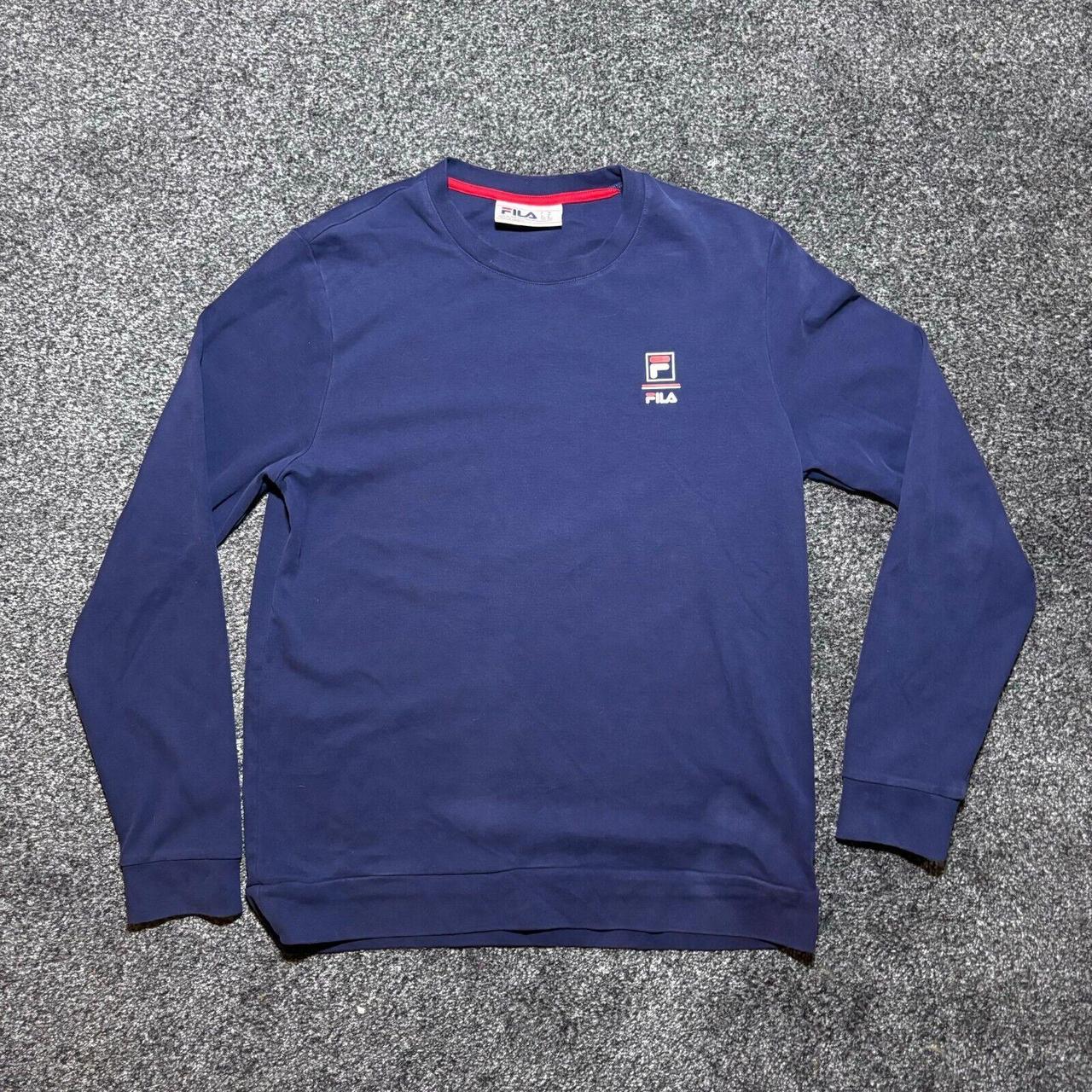 Fila blue jumper hotsell